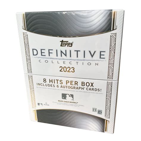 topps definitive 2023 box